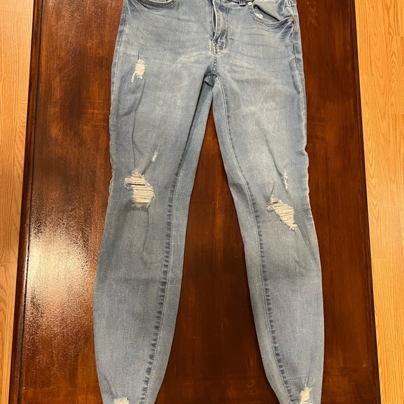 Kendall & Kylie Light Blue Women's Jeans - Picture 2 of 3